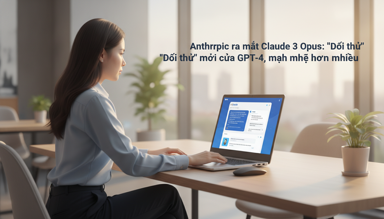 Anthropic ra mắt Claude 3 Opus: 'Đối thủ' mới của GPT-4, mạnh mẽ hơn nhiều