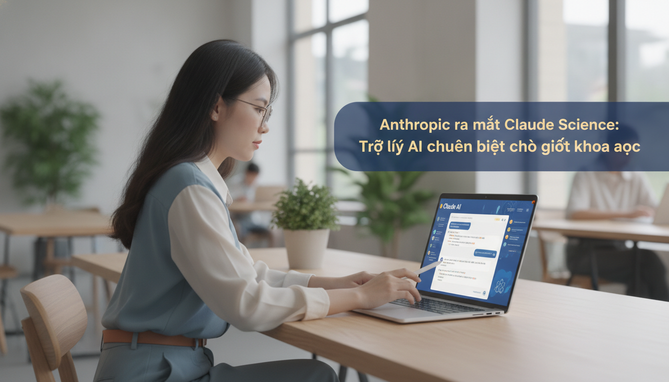 Anthropic ra mắt Claude Science: Trợ lý AI chuyên biệt cho giới khoa học