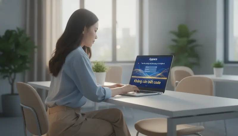Appaca ra mắt: Tạo ứng dụng nội bộ bằng trò chuyện AI, không cần biết code