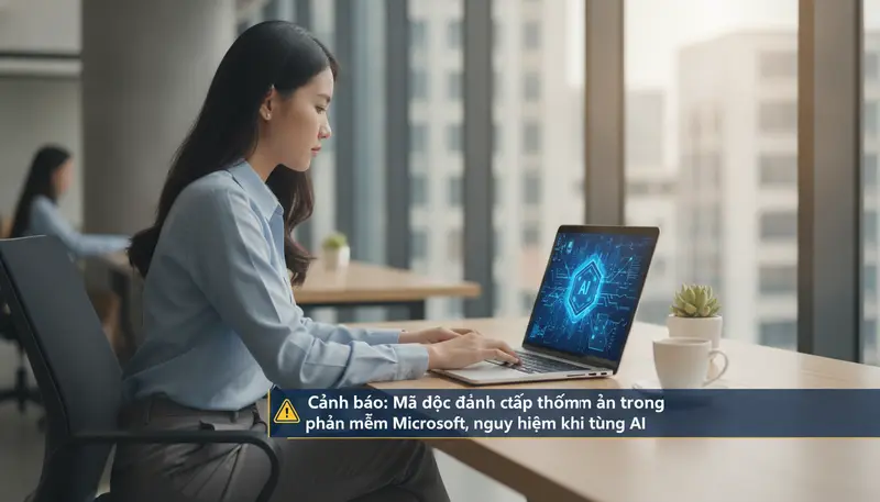 Cảnh báo: Mã độc đánh cắp thông tin ẩn trong phần mềm Microsoft, nguy hiểm khi dùng AI