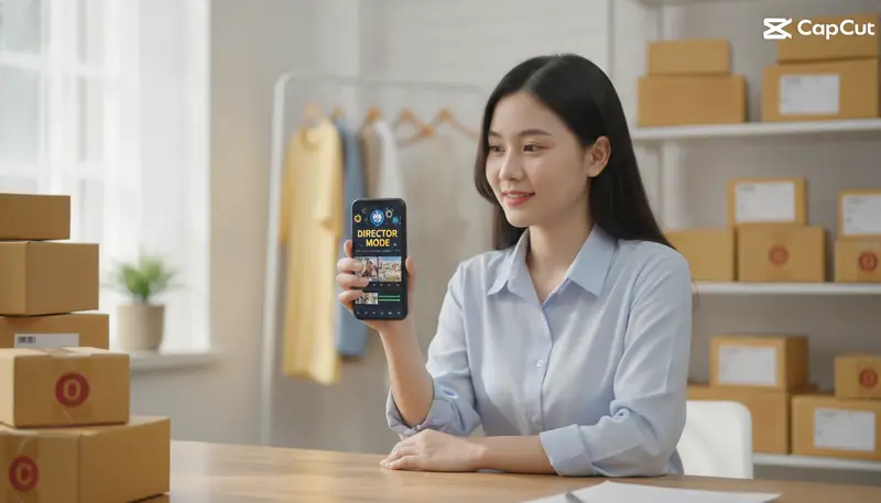 CapCut ra mắt chế độ "Director Mode" mới, làm phim ngắn AI ngay trên một ứng dụng