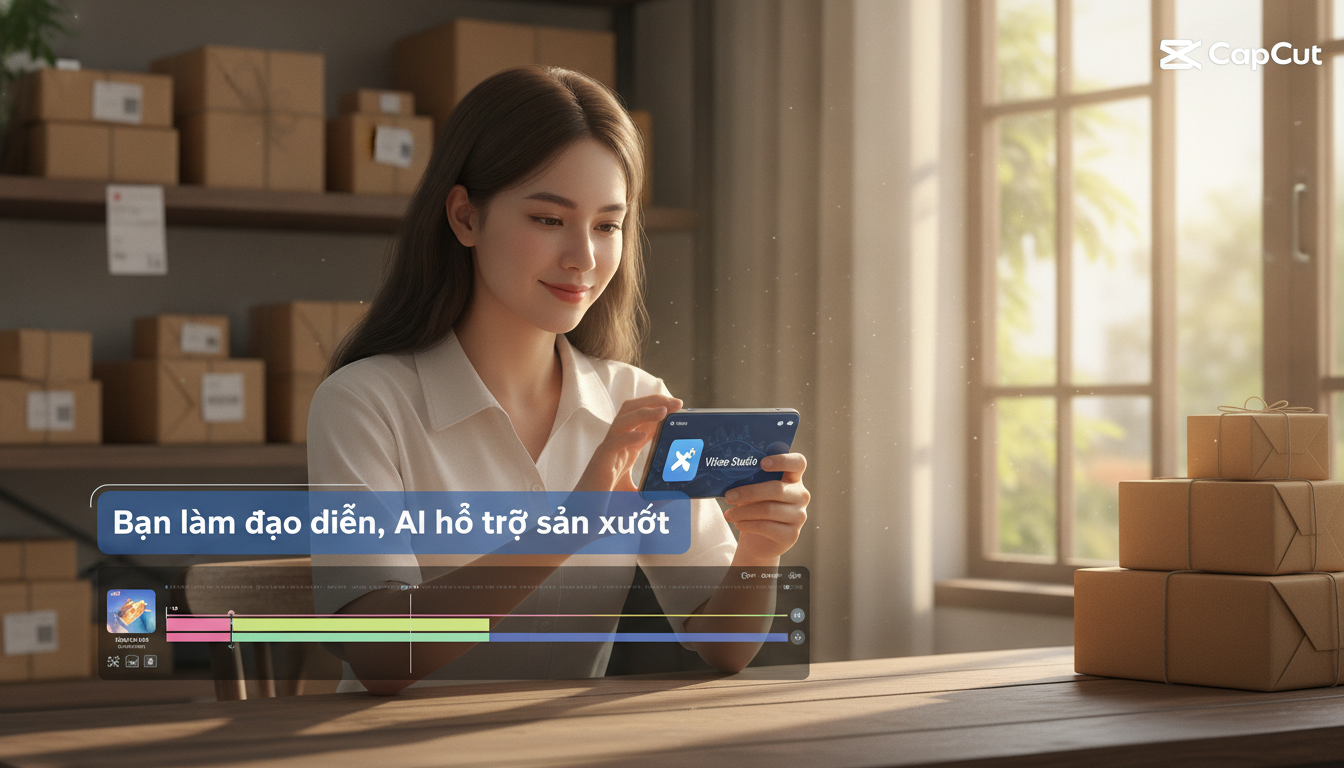CapCut ra mắt "Video Studio" AI: Bạn làm đạo diễn, AI hỗ trợ sản xuất