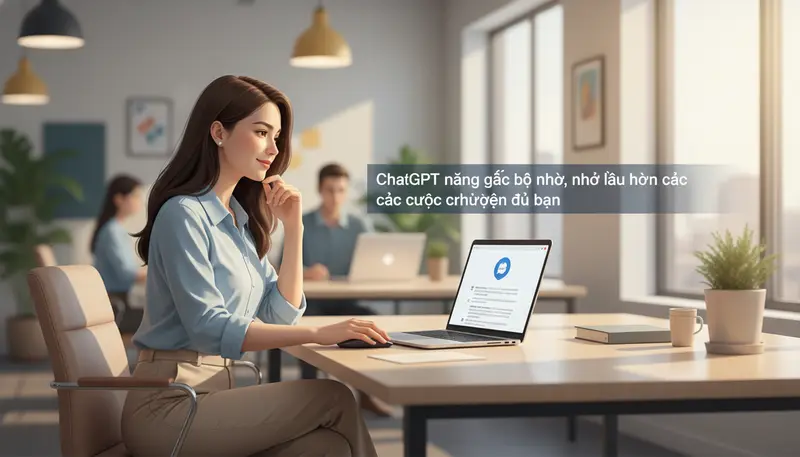 ChatGPT nâng cấp bộ nhớ, nhớ lâu hơn các cuộc trò chuyện của bạn