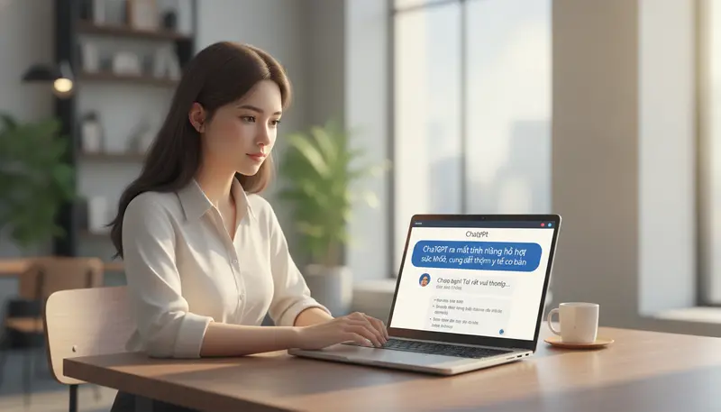 ChatGPT ra mắt tính năng hỗ trợ sức khỏe, cung cấp thông tin y tế cơ bản