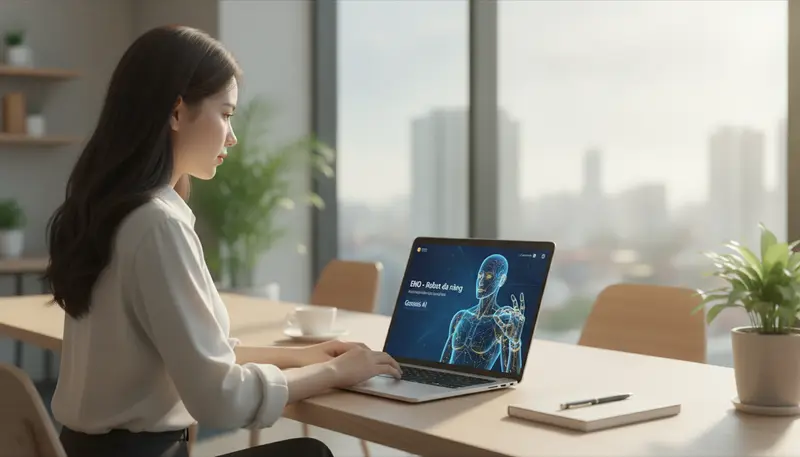Genesis AI ra mắt Eno: Robot đa năng với đôi tay khéo léo như người thật
