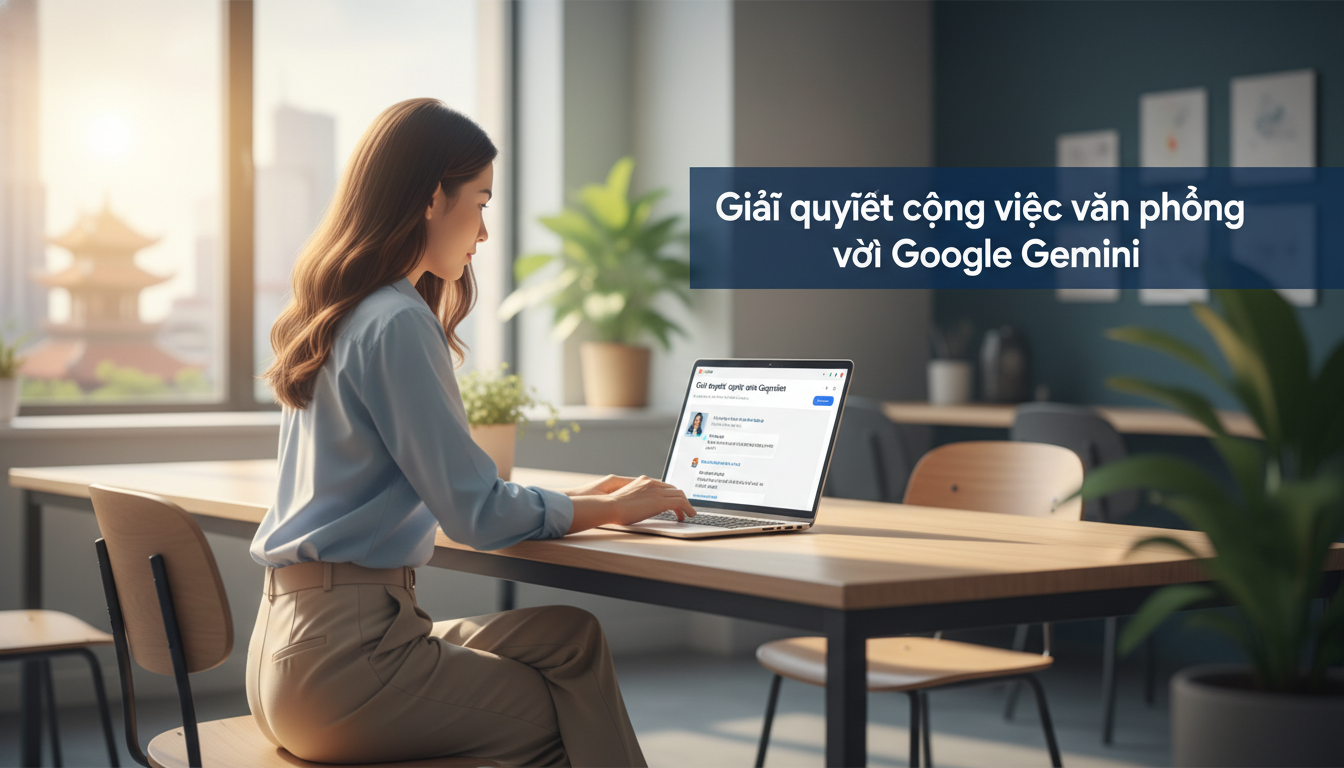 Giải quyết công việc văn phòng với Google Gemini