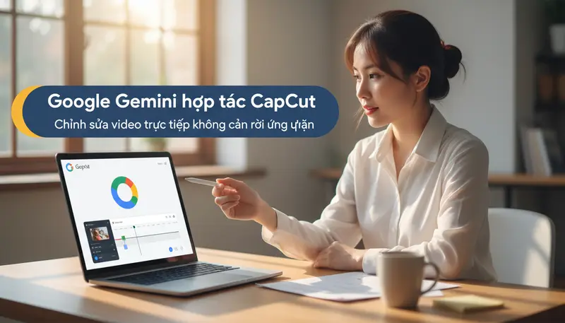 Google Gemini hợp tác CapCut, chỉnh sửa video trực tiếp không cần rời ứng dụng