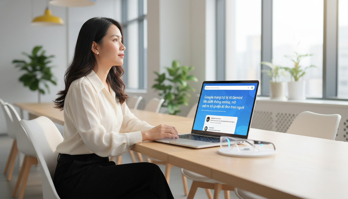 Google mang trợ lý AI Gemini lên kính thông minh, mở ra kỷ nguyên AI đeo trên người