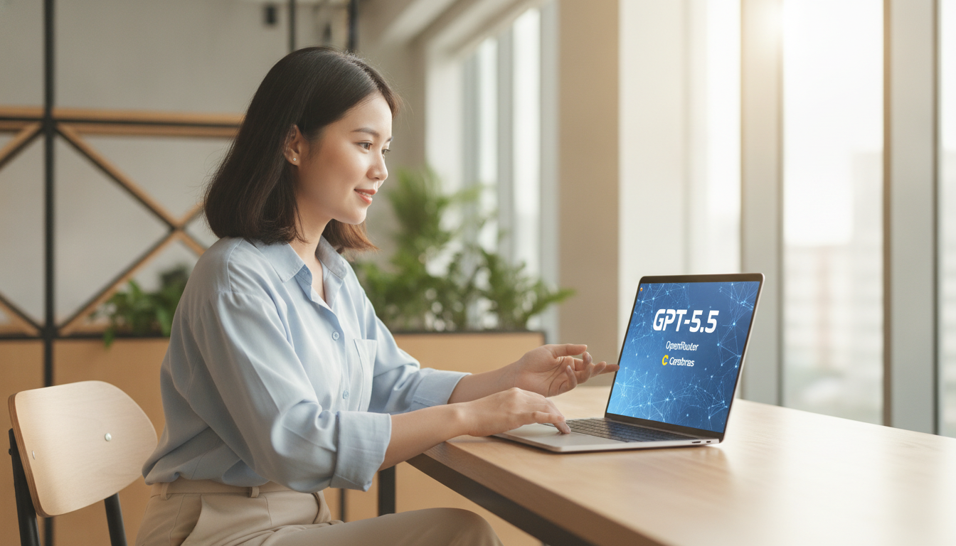 GPT-5.5 bất ngờ xuất hiện trên OpenRouter thông qua Cerebras