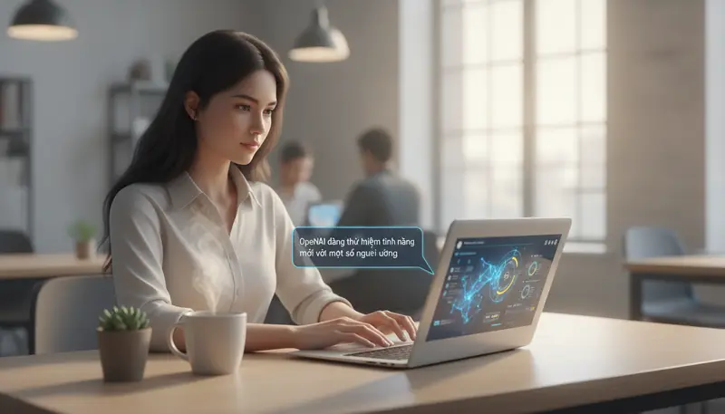 OpenAI đang thử nghiệm tính năng mới với một số người dùng