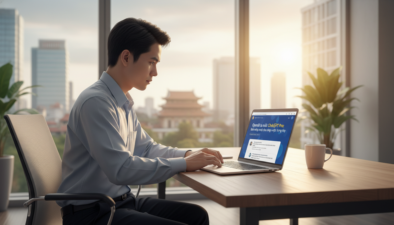 OpenAI ra mắt ChatGPT Pro: Bản nâng cấp mạnh mẽ cho công việc hàng ngày