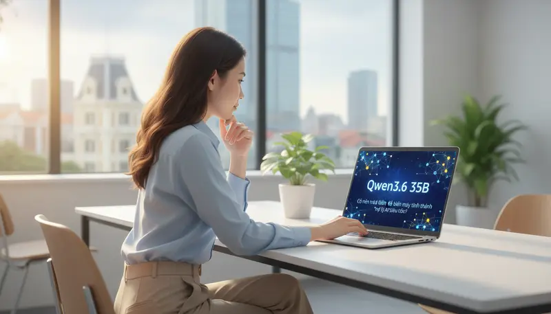 Qwen3.6 35B: Có nên trả tiền để biến máy tính thành 'trợ lý AI' siêu tốc?