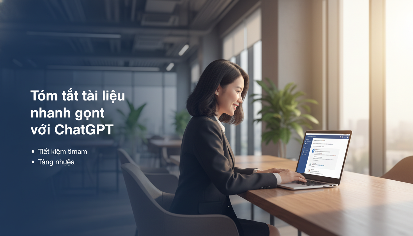 Tóm tắt tài liệu nhanh gọn với ChatGPT: Tiết kiệm thời gian, tăng hiệu quả