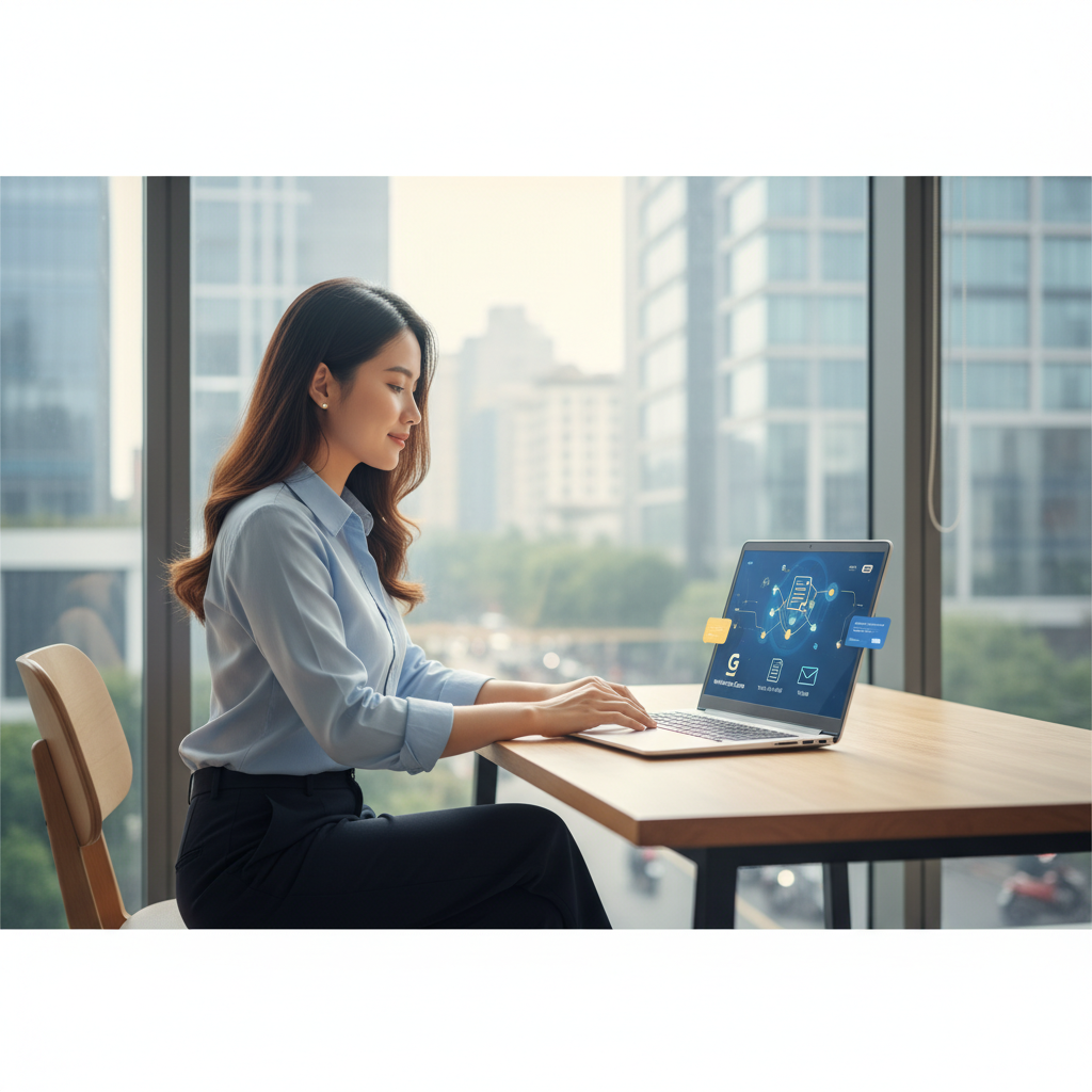 Workflow tự động tóm tắt tài liệu, viết email với Google Workspace Gems